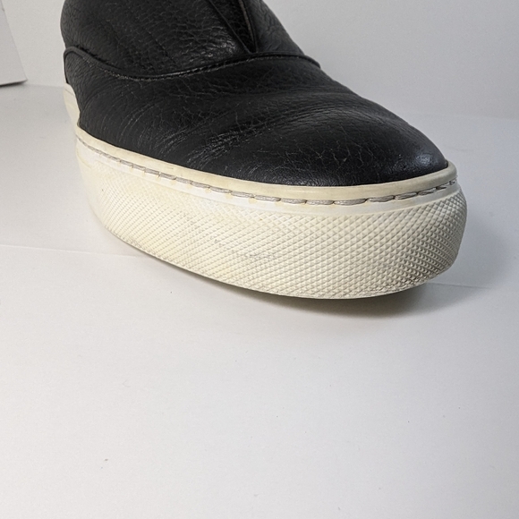 Black leather Stile slip-ons from M. Gemi, hand-made in Italy. EUC. 40 EU. - Picture 12 of 12